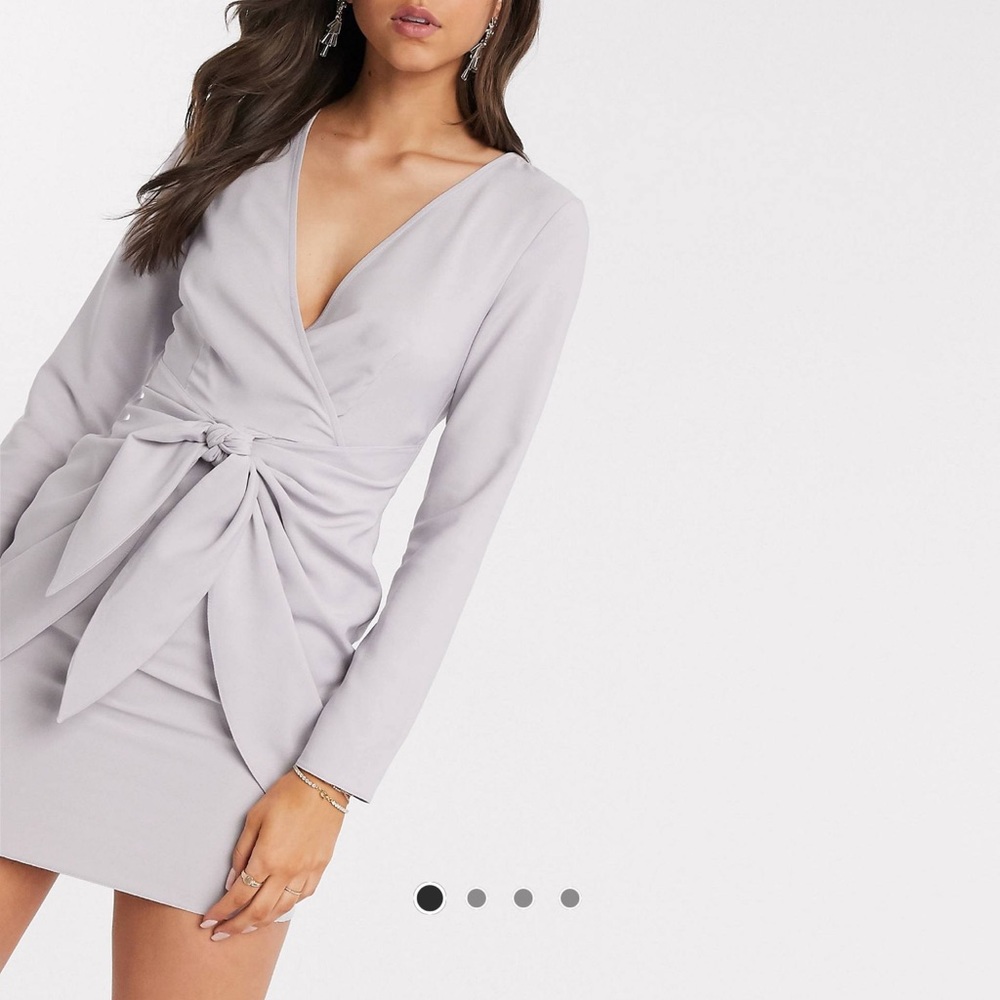 Wrap Front mini dress